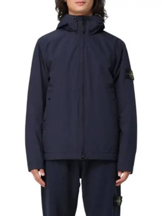 Compass Badge Hooded Jacket Navy - STONE ISLAND - BALAAN 2