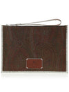 Paisley Clutch Bag Brown - ETRO - BALAAN 2