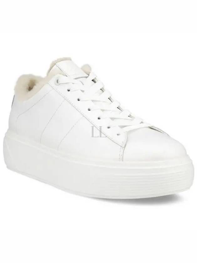 Street Platform Low Top Sneakers White - ECCO - BALAAN 2