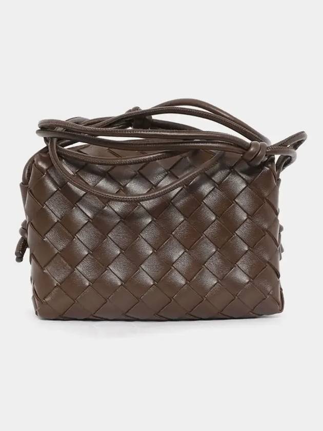 Loop Camera Mini Cross Bag Brown - BOTTEGA VENETA - BALAAN 4