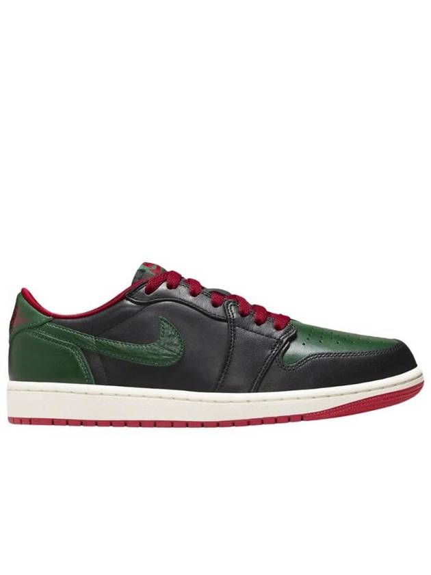 1 Retro Low OG Low Top Sneakers Black Gorge Green - JORDAN - BALAAN 1