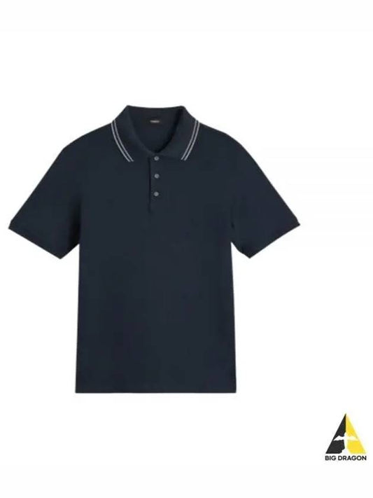 N0294504 XHX Free Size Short Sleeve Polo Tee - THEORY - BALAAN 1