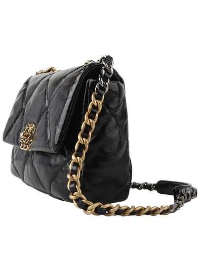 AS1160 19 Small Handbag Patent Flap Bag 34037 - CHANEL - BALAAN 2