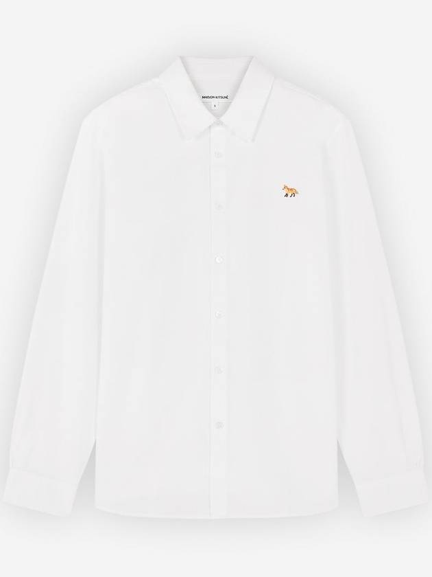 Baby Fox Regular Fit Shirt Southern White Women s - MAISON KITSUNE - BALAAN 1