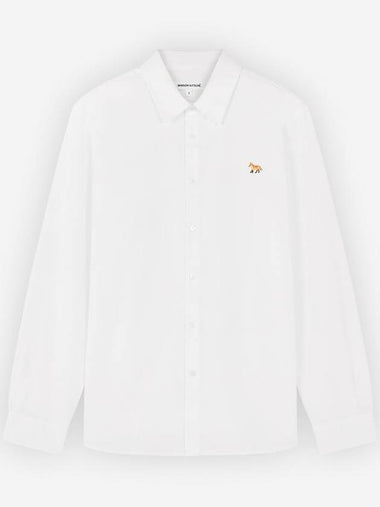 Baby Fox Regular Fit Shirt Southern White Women s - MAISON KITSUNE - BALAAN 1