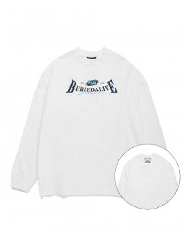 BA CAPSULE LOGO LONG SLEEVE WHITE - BURIED ALIVE - BALAAN 1