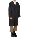 Cotton Poplin Single Coat Black - GUCCI - BALAAN 4