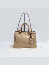 Vitello Shine Gold 2way Tote Bag BN2533 - PRADA - BALAAN 1