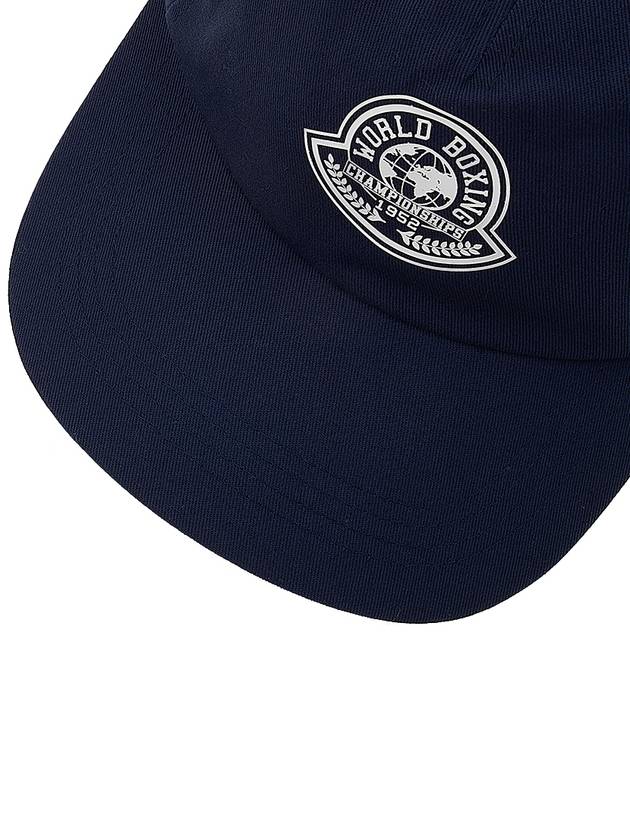 Logo Print Base Ball Cap Navy - MONCLER - BALAAN 8