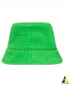 Women's Quilted Bucket Hat Green - BOTTEGA VENETA - BALAAN 2