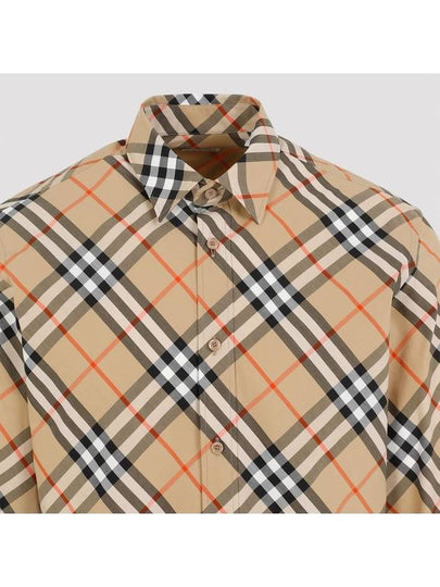 Vintage Check Long Sleeve Shirt Beige - BURBERRY - BALAAN 2