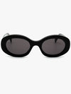 2024 Oval Triope Triomphe CL40194 black sunglasses - CELINE - BALAAN 5