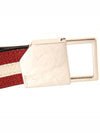 KEY HOLDER TANCY TSP LT/460 RED /BEIGE - BALLY - BALAAN 6