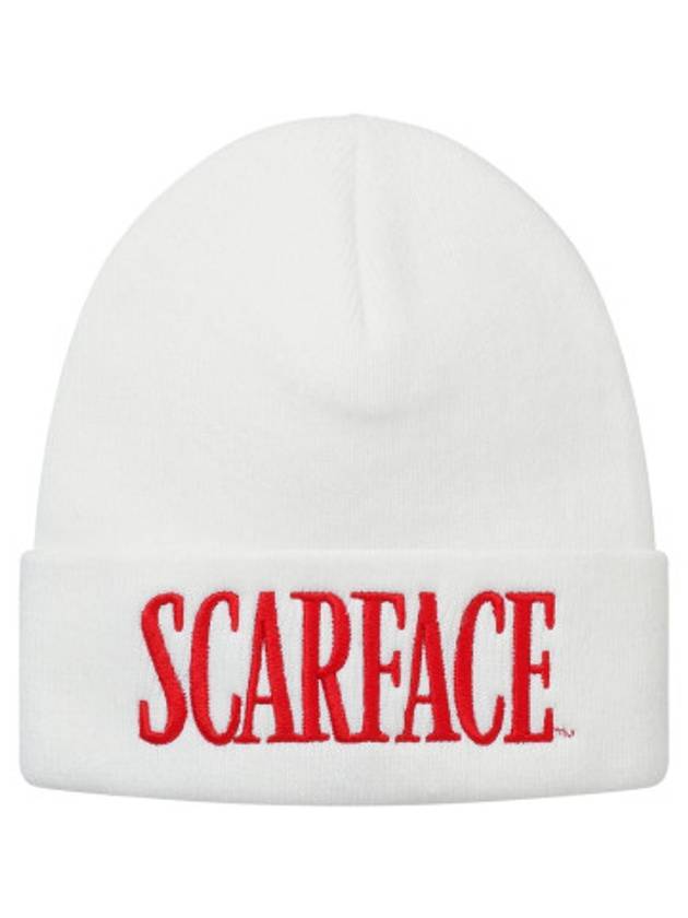 Scarface Beanie SCARFACE BEANIE White Beanie - SUPREME - BALAAN 1