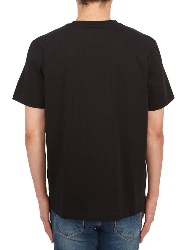 Men's Mojave Cotton Jersey Short Sleeve T-Shirt Black - PARAJUMPERS - BALAAN 4