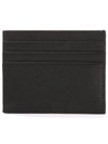 Saffiano Leather Card Wallet Black - PRADA - BALAAN 4