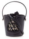 Toile Iconographe Bucket Bag Brown - VALENTINO - BALAAN 4