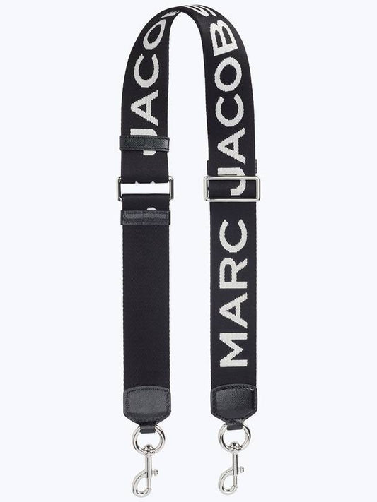 logo webbing shoulder strap black - MARC JACOBS - BALAAN 2