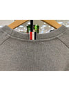 4 Bar Stripe Sweatshirt Grey - THOM BROWNE - BALAAN 4