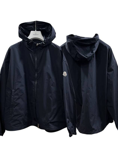 TYX Rain Hooded Jacket Navy - MONCLER - BALAAN 2