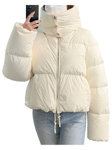 Sportmax BEIRA water repellent goose down jacket ivory 2422486012600 006 - MAX MARA SPORTMAX - BALAAN 1