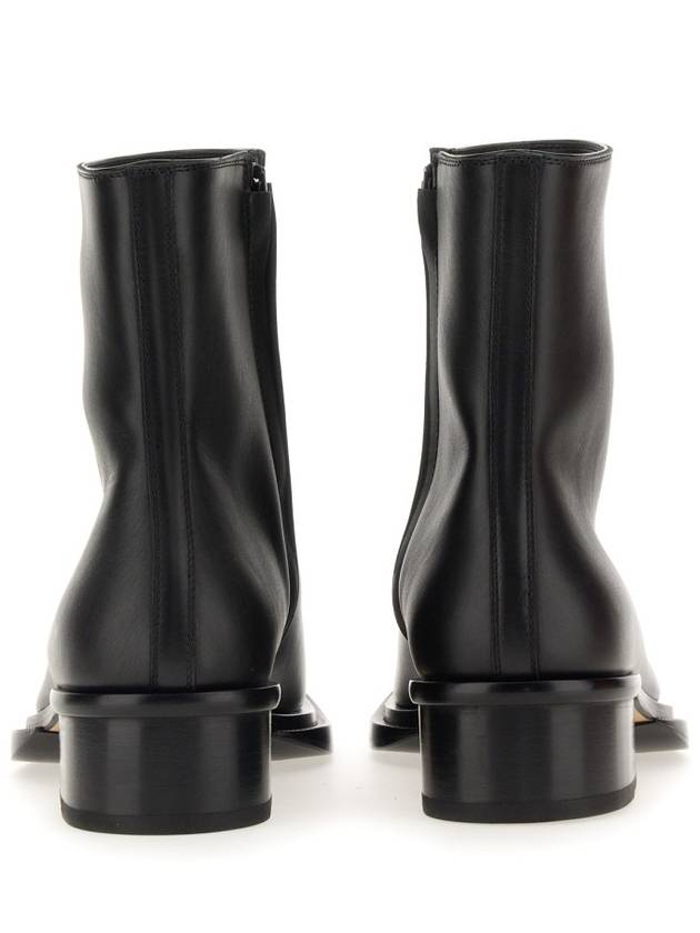 Zip Biker Boots Black - ALEXANDER MCQUEEN - BALAAN 7