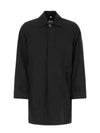 Zipped Pocket Trench Coat Black - BURBERRY - BALAAN 2