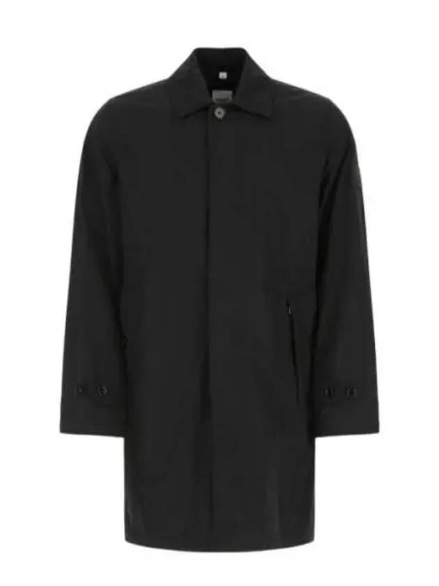 Zipped Pocket Trench Coat Black - BURBERRY - BALAAN 2