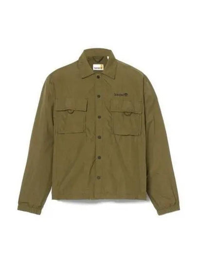 Men's Water Repellant Shirt Jacket Khaki - TIMBERLAND - BALAAN 2