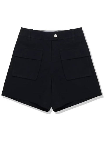 Cargo Banding Out Pocket Shorts Pants Women NAVY - 20THHOLE - BALAAN 1