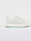 Pillow Leather Low Top Sneakers White - BOTTEGA VENETA - BALAAN 3