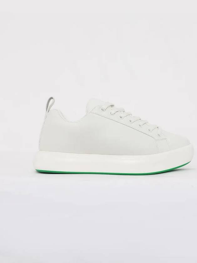 Pillow Leather Low Top Sneakers White - BOTTEGA VENETA - BALAAN 3