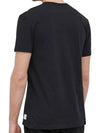 Logo Crew Neck Short Sleeve T-Shirt Black - PAUL SMITH - BALAAN 3