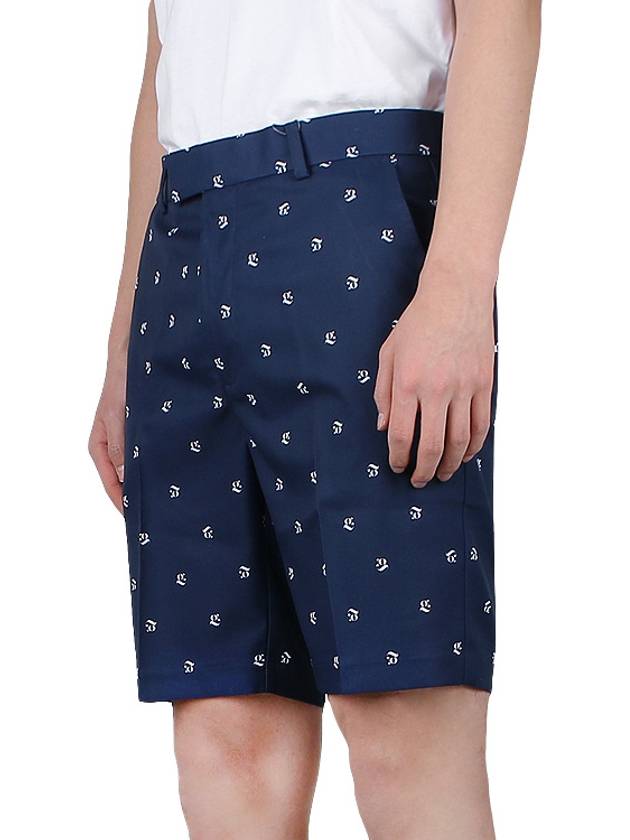 Men's Mini G Camo Technical Shorts Navy - G/FORE - BALAAN 5