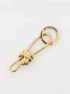 Andiamo Metal Key Holder Gold - BOTTEGA VENETA - BALAAN 3