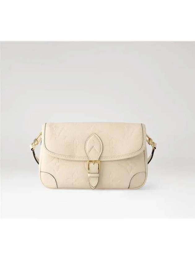 Diane Monogram Empreinte Shoulder Bag Cream - LOUIS VUITTON - BALAAN 3