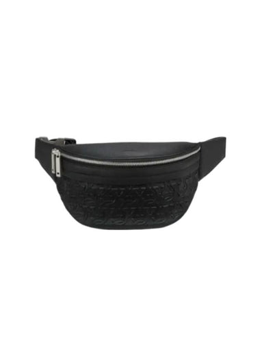 Gancini Embossed Belt Bag Black - SALVATORE FERRAGAMO - BALAAN 1