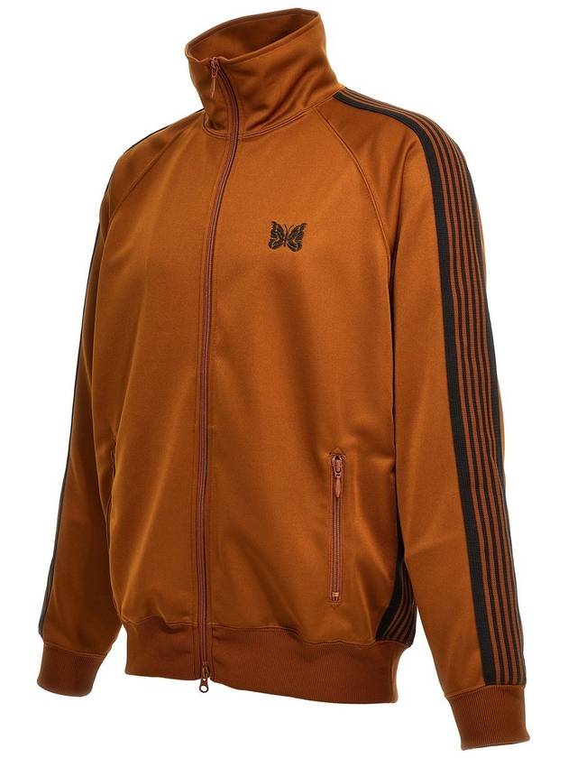 Poly Smooth Track Jacket Orange - NEEDLES - BALAAN 4