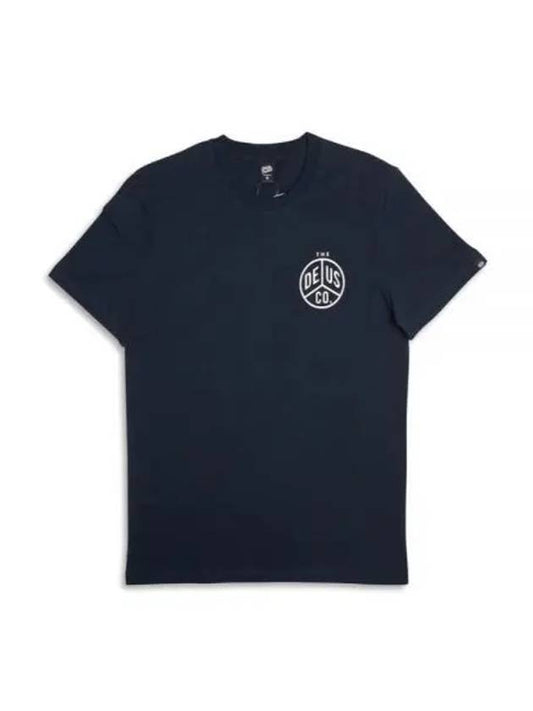 DEUS 24 PEACES TEE DMP241438D NVY peace t shirt - DEUS EX MACHINA - BALAAN 1