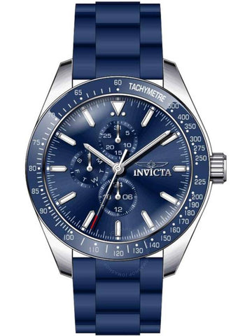 Invicta Aviator Quartz Blue Dial Men's Watch 38401 - INVICTA - BALAAN 1