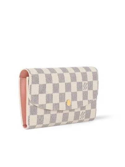 Emilie Damier Canvas Long Wallet Pink - LOUIS VUITTON - BALAAN 2