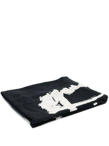 logo print towel HAL97063 - YOHJI YAMAMOTO - BALAAN 1