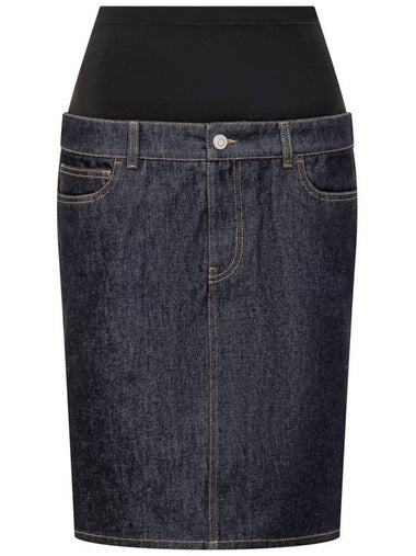 Coperni Denim Midi Skirt - COPERNI - BALAAN 1