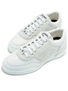 Lettering Two Tone Sneakers Suede Calfskin White - CHANEL - BALAAN 3