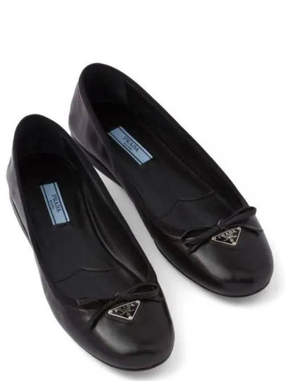 Nappa Leather Ballerina Black - PRADA - BALAAN 2