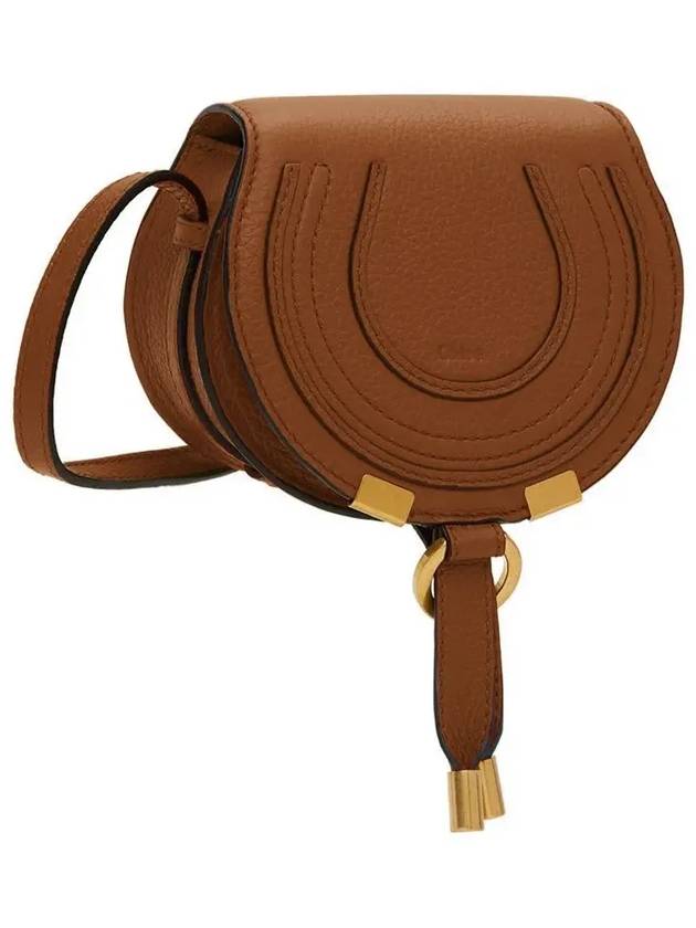 Marcie Nano Saddle Shoulder Bag Brown - CHLOE - BALAAN 4