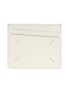 Stitch Diagonal Card Wallet White - MAISON MARGIELA - BALAAN 1