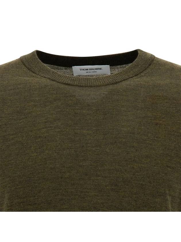 Sweater MKA002A Y1014322 GREEN - THOM BROWNE - BALAAN 4