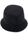 VLTN Logo Bucket Hat Black - VALENTINO - BALAAN 4