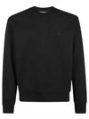 Embroidered Heart Logo Sweatshirt Black - AMI - BALAAN 2